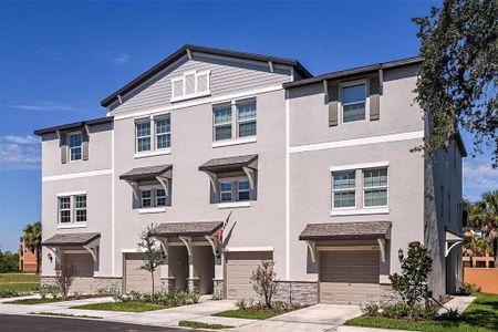 New construction Townhouse house 4564 Tuscan Loon Drive, Tampa, FL 33619 - photo 0