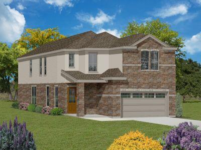 New construction Single-Family house 1531 North Red Bud Lane, Unit 37, Round Rock, TX 78665 Crowley II B- photo 0