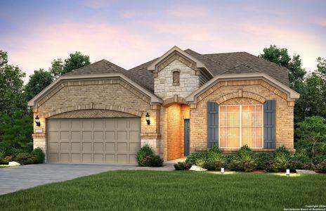 New construction Single-Family house 12231 Black Hat, San Antonio, TX 78254 Mooreville- photo 0