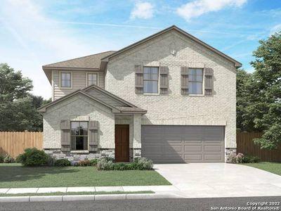 New construction Single-Family house 25806 Posey Dr, Boerne, TX 78006 The Winedale (880)- photo 0