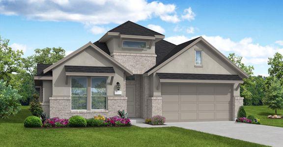 New construction Single-Family house 13919 Via Toluca Tr, Cypress, TX 77433 Avery (2704-HV-40)- photo 0