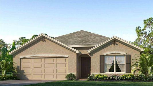 New construction Single-Family house 1449 Sourwood Drive, Ruskin, FL 33570 Aria- photo 0