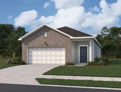 New construction Single-Family house 105 Dirty Harry Drive, Jarrell, TX 76537 - photo 0