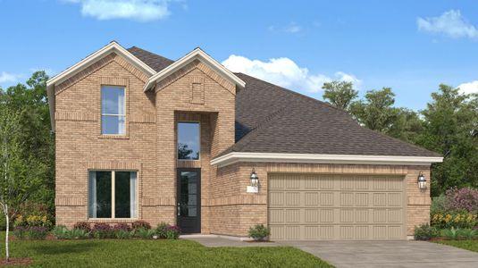 New construction Single-Family house 27231 Woodridge Glen Drive, Katy, TX 77493 Iris- photo 0