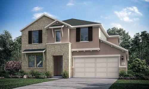 New construction Single-Family house 309 Doodle Lane, Hutto, TX 78634 Sabine - photo 0