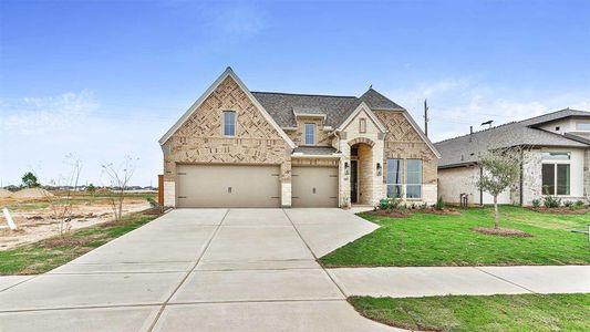 New construction Single-Family house 24827 Hibiscus Garden Way, Katy, TX 77493 Design 2776W- photo 0