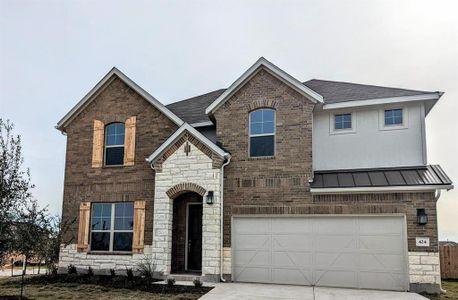 New construction Single-Family house 424 Clearlake Dr, Hutto, TX 78634 - photo 0