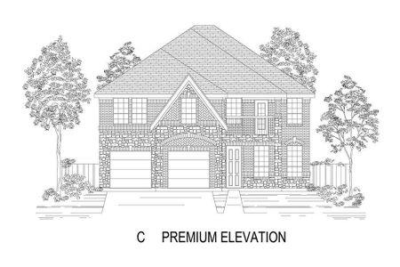 New construction Single-Family house 6405 Godwin Drive, Celina, TX 75009 Princeton 2F-EW- photo 0