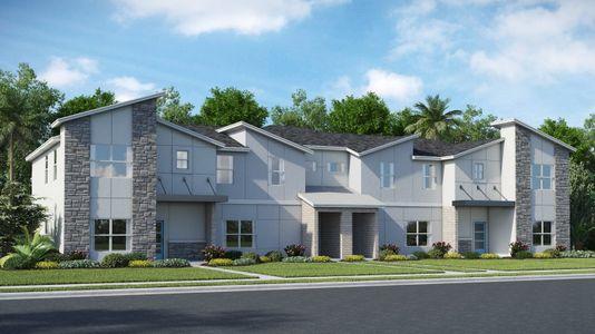 New construction Townhouse house 4715 Kings Castle Circle, Kissimmee, FL 34746 - photo 0
