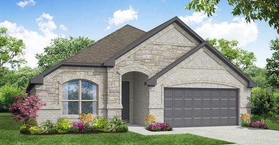 New construction Single-Family house 5916 Lovills Creek Street, Fort Worth, TX 76179 Kingston- photo 0