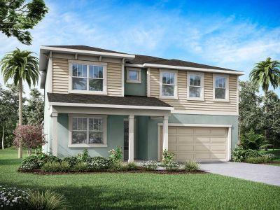 New construction Single-Family house 2598 Chickasaw Plum Loop, Clermont, FL 34711 Olympic- photo 0
