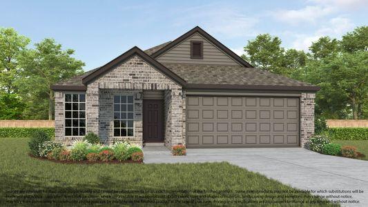 New construction Single-Family house 15703 Walnut Leaf Lane, Cypress, TX 77429 Plan 218- photo 0