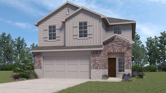 New construction Single-Family house 6328 Fairtime Rd, San Antonio, TX 78252 The Emma- photo 0