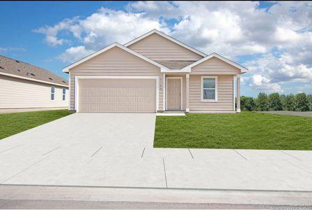 New construction Single-Family house 12835 Basil Cluster, Saint Hedwig, TX 78152 Nettleton- photo 0