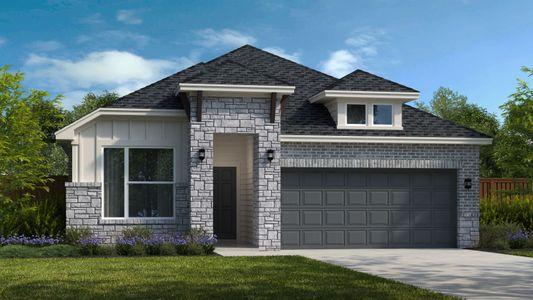 New construction Single-Family house 612 Palatino Bend, Liberty Hill, TX 78642 Lanport- photo 0