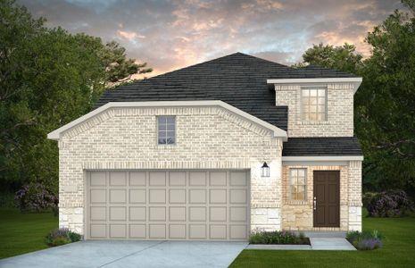 New construction Single-Family house 14403 Cedar Ledge Lane, Conroe, TX 77302 Fentress- photo 0