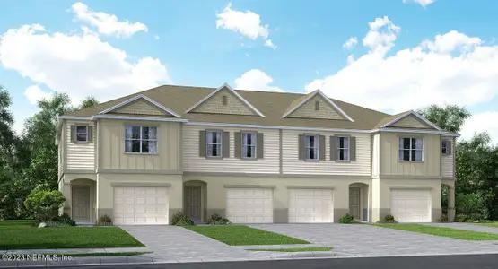 New construction Townhouse house 10466 Keegan Ct, Jacksonville, FL 32218 The St. Augustine- photo 0