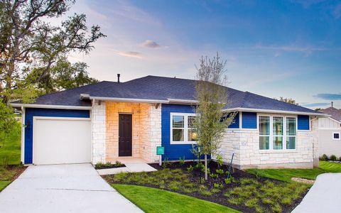 New construction Townhouse house 103 Covert Cove, San Marcos, TX 78666 Crenshaw- photo 0
