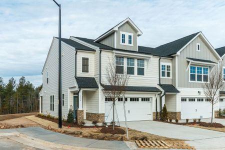New construction Townhouse house 2113 Royal Amber Court, Durham, NC 27707 - photo 0