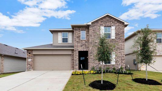 New construction Single-Family house 13817 Howser Trace, Manor, TX 78653 The Naples- photo 0