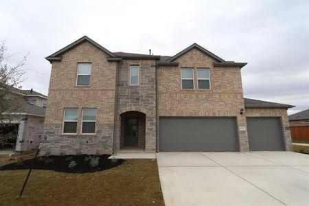 New construction Single-Family house 15301 Ollie Briar St, Pflugerville, TX 78660 Trinity - photo 0