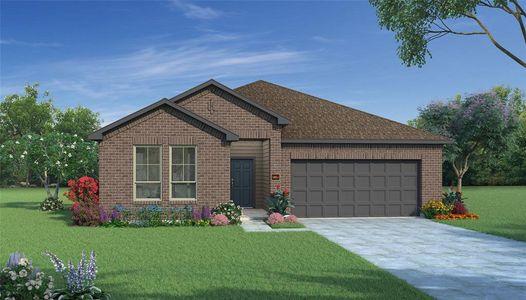 New construction Single-Family house 113 Lost Oak Drive, Cleburne, TX 76031 Concord II J- photo 0