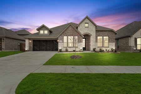 New construction Single-Family house 217 Resting Place Road, Waxahachie, TX 75165 Caraway- photo 0