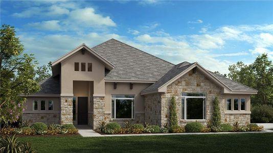 New construction Single-Family house 68 Trl Sierra Mosca, Liberty Hill, TX 78642 Blanco- photo 0