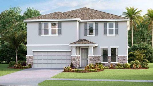 New construction Single-Family house 13215 Brookside Moss Drive, Riverview, FL 33579 - photo 0