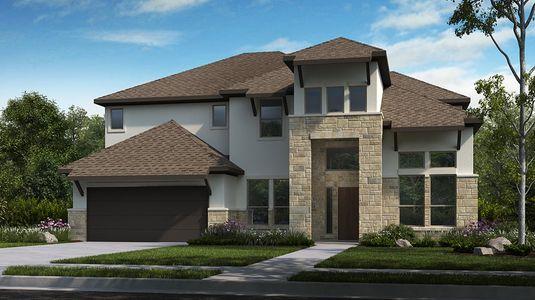 New construction Single-Family house 617 Estuary Drive, Leander, TX 78641 Sapphire- photo 0