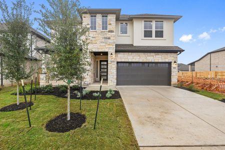 New construction Single-Family house 1741 Sawmill Crossing, Round Rock, TX 78665 Reimer- photo 0