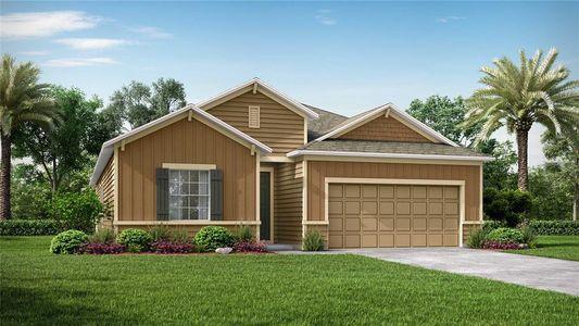 New construction Single-Family house 10100 Weatherby Avenue, Hastings, FL 32145 The Miramar- photo 0