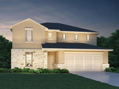 New construction Single-Family house 10308 Mager Ln, Hutto, TX 78634 The Kessler (C454)- photo 0