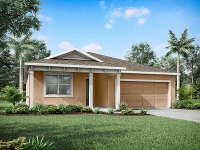 New construction Single-Family house 2464 Chickasaw Plum Loop, Clermont, FL 34711 Caledon- photo 0