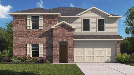New construction Single-Family house 1302 Garden Grove Drive, Denton, TX 76207 X40P Perry- photo 0
