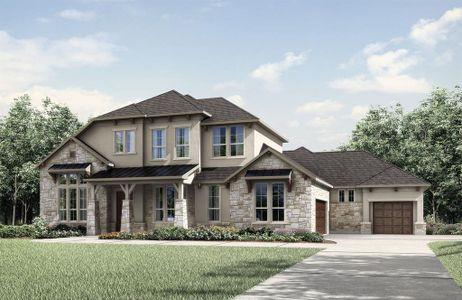 New construction Single-Family house 646 Wonderstruck, Liberty Hill, TX 78642 Colinas II B- photo 0