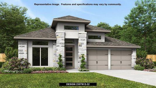 New construction Single-Family house 1005 Spring Gulch Lane, Georgetown, TX 78628 Design 2357W- photo 0